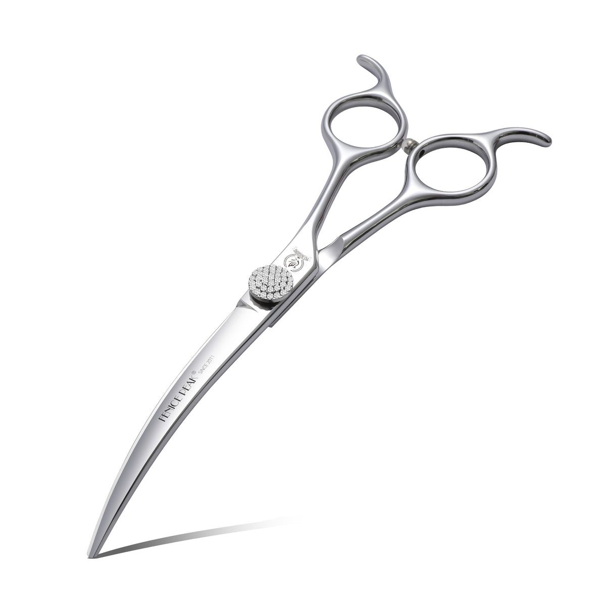 Extra Curved Dog Grooming Scissors, 6.5/7/7.5 Inch, 40°-45° Big Arc, 440C Stainless Steel
