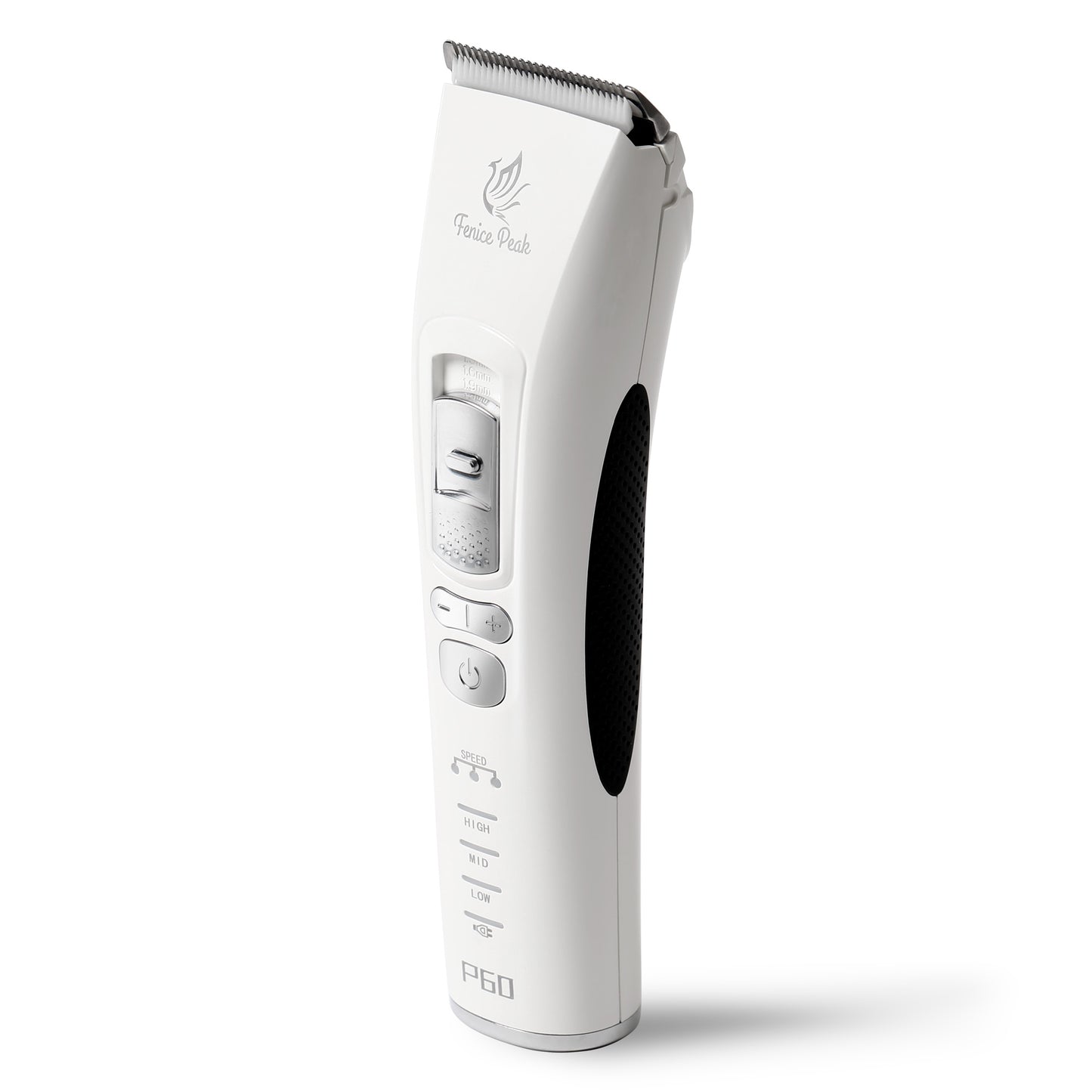 P60 Dog Grooming Clipper, Replacement Blades & Charger, 3-Speed Low Noise Cordless Pet Trimmer
