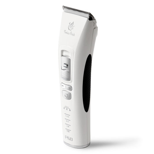 P60 Dog Grooming Clipper, Replacement Blades & Charger, 3-Speed Low Noise Cordless Pet Trimmer