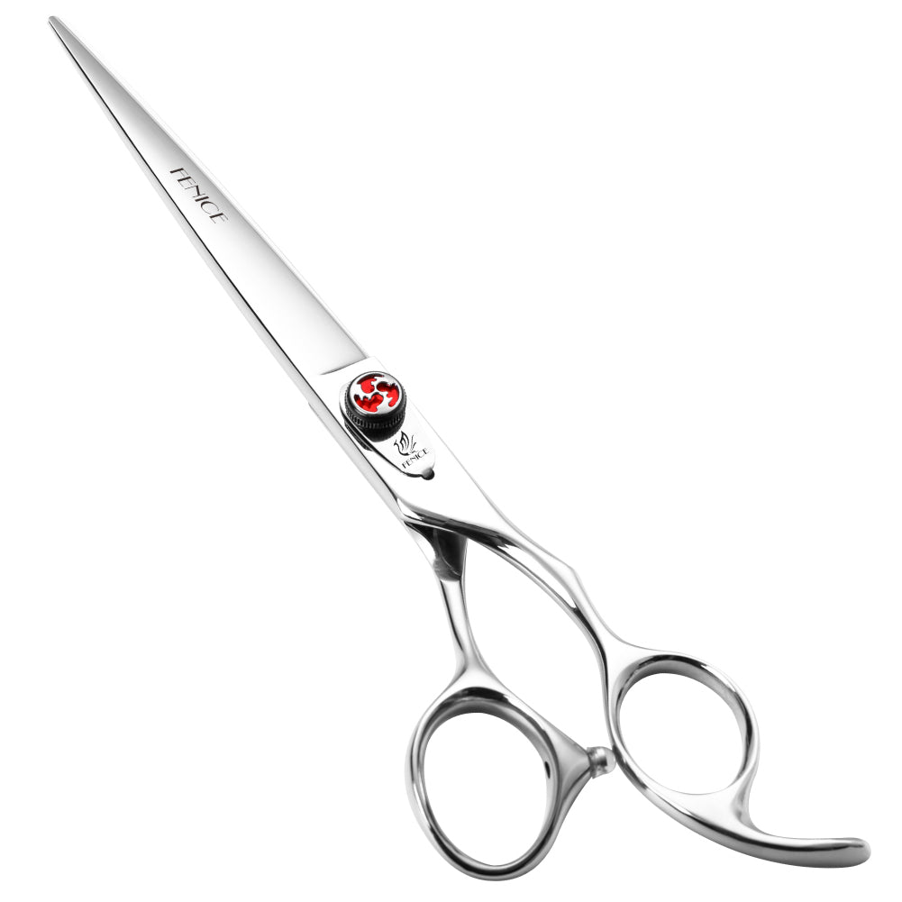 Hair Cutting Scissors, 7/7.5 Inch, Professional 440C Stainless Steel Barber Shears for Men, Women & Children