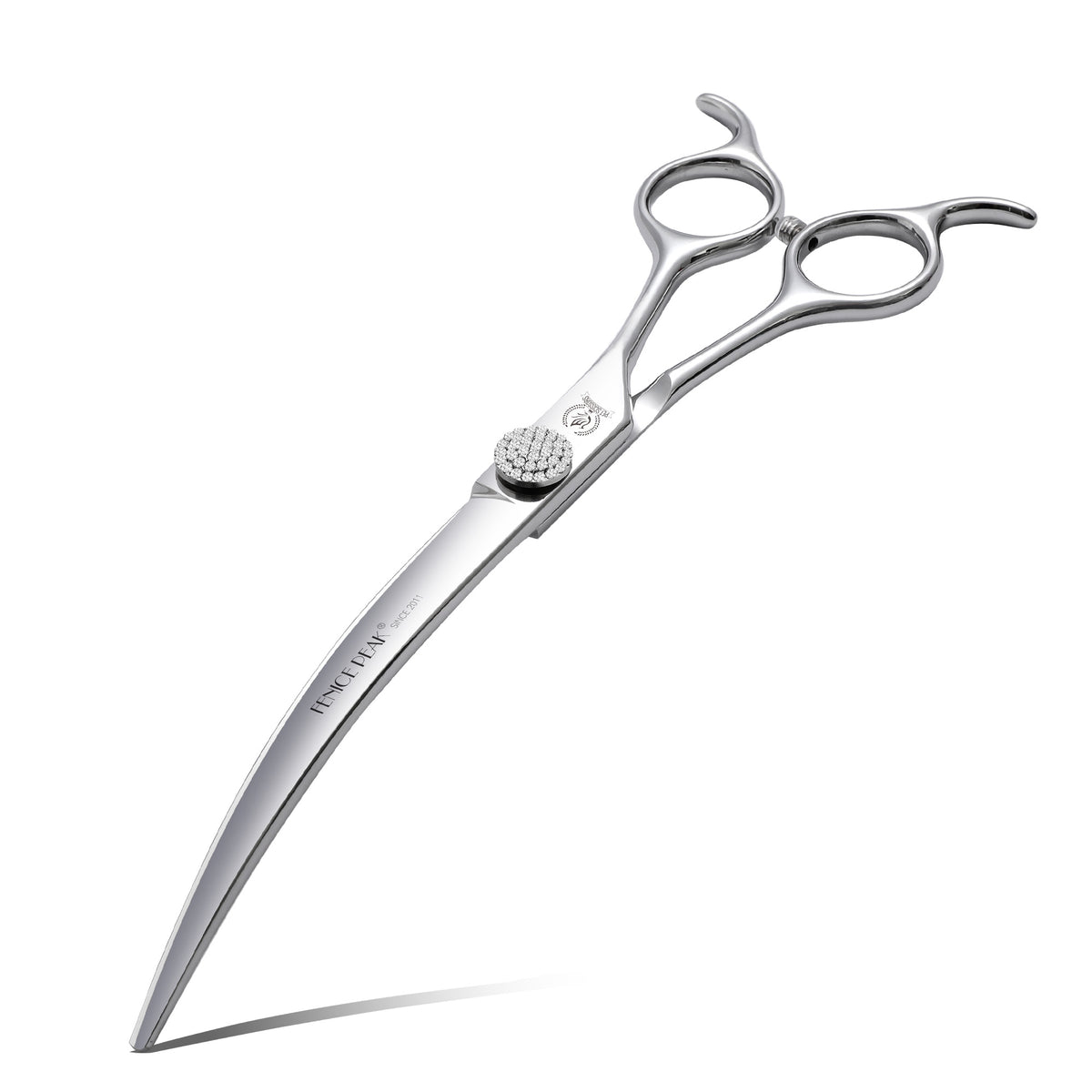 Extra Curved Dog Grooming Scissors, 6.5/7/7.5 Inch, 40°-45° Big Arc, 440C Stainless Steel