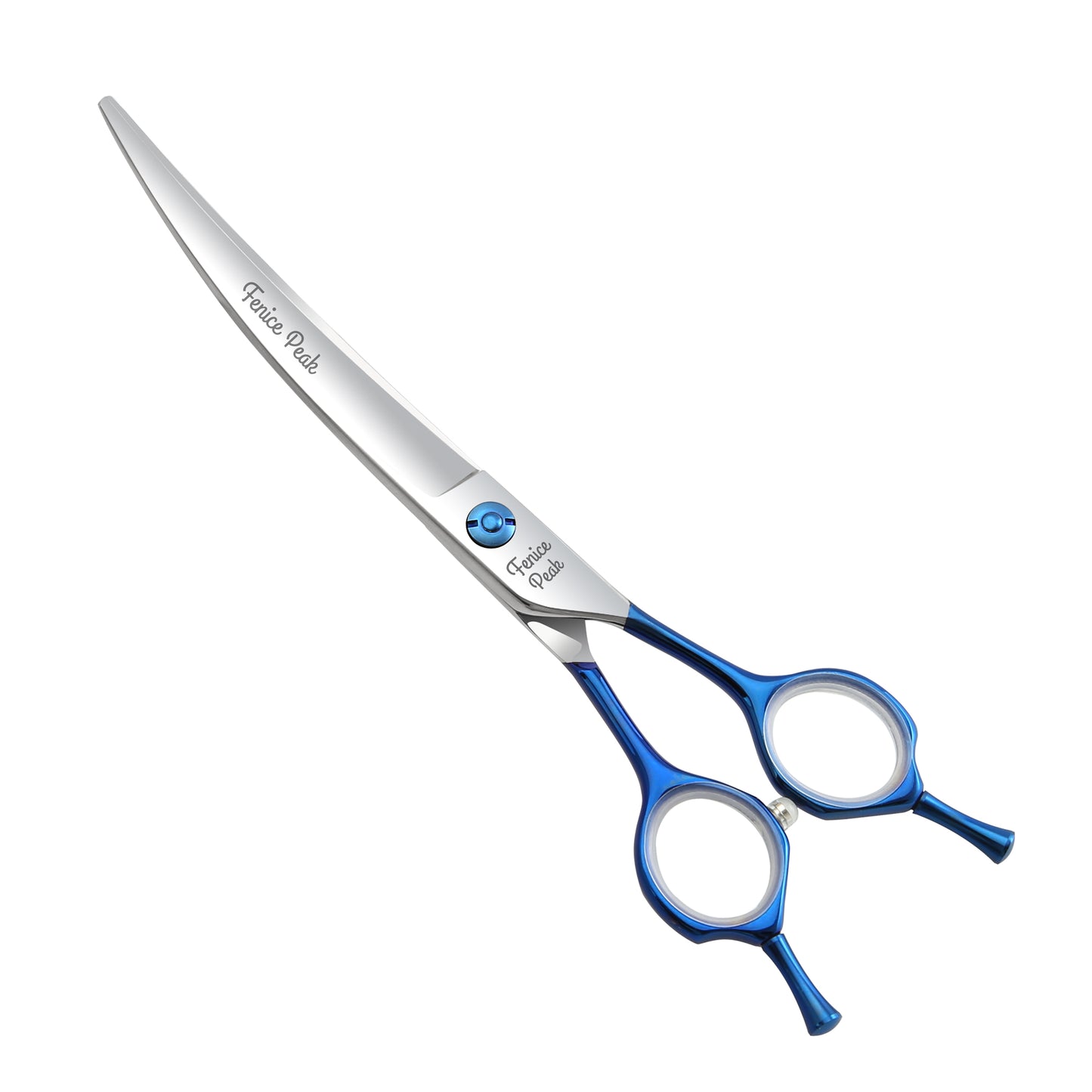 Blue Dog Grooming Scissors & Set, Straight, Curved, Thinner & Chunker, 6.5/7 Inch, 440C Steel