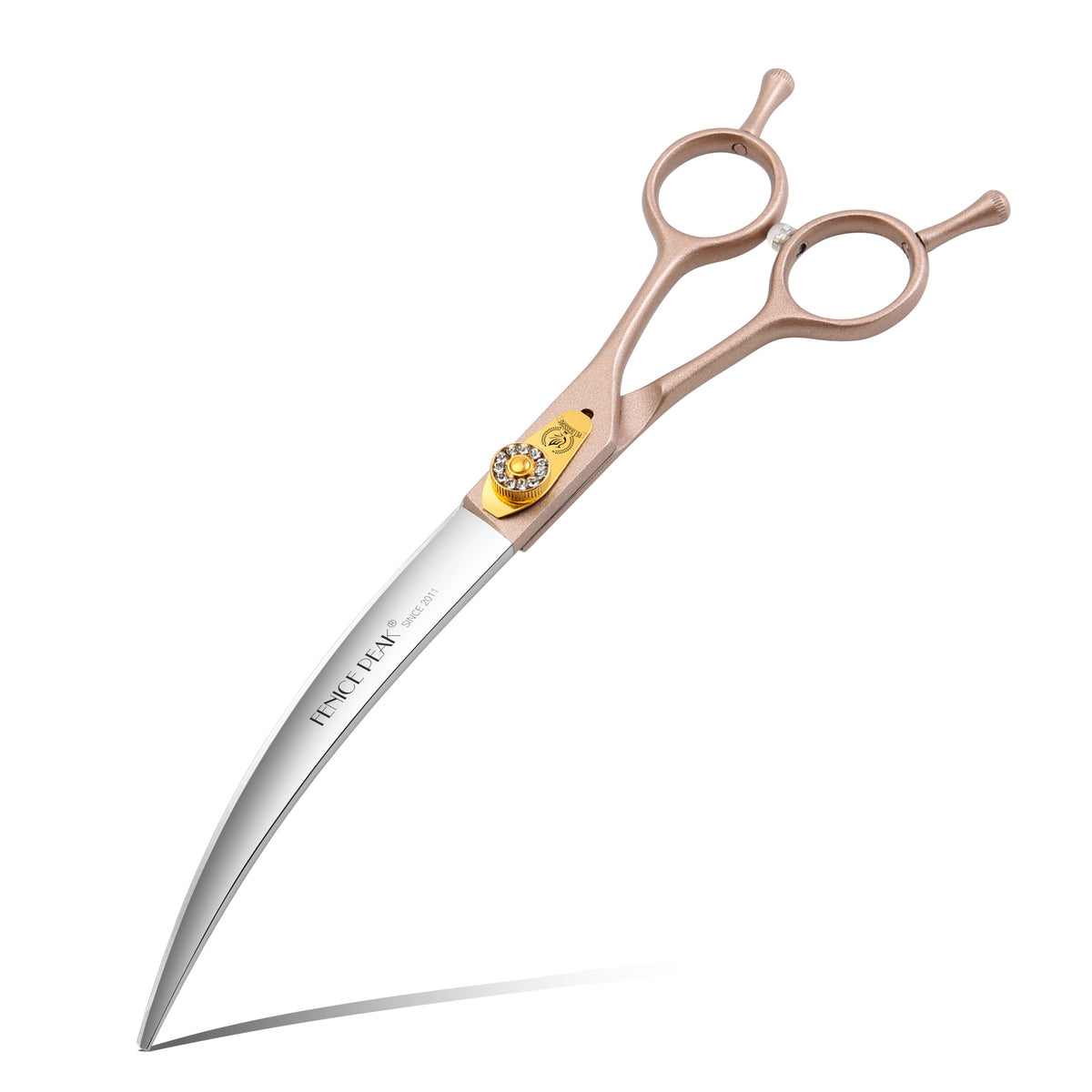 Extra Curved Dog Grooming Scissors, 6.5/7/7.5 Inch, 40°-45° Big Arc, 440C Stainless Steel