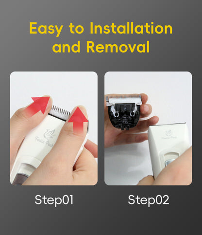 P300 Professional Dog Grooming Clipper & Replacement Blades, 17-Hour Runtime, 5-Speed Cordless Pet Trimmer