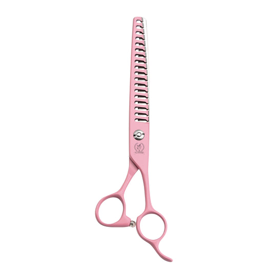 Dog Grooming Scissors & Sets, Straight, Curved, Thinner & Chunker, 6.5-7.25 Inch, Japanese 440C Steel