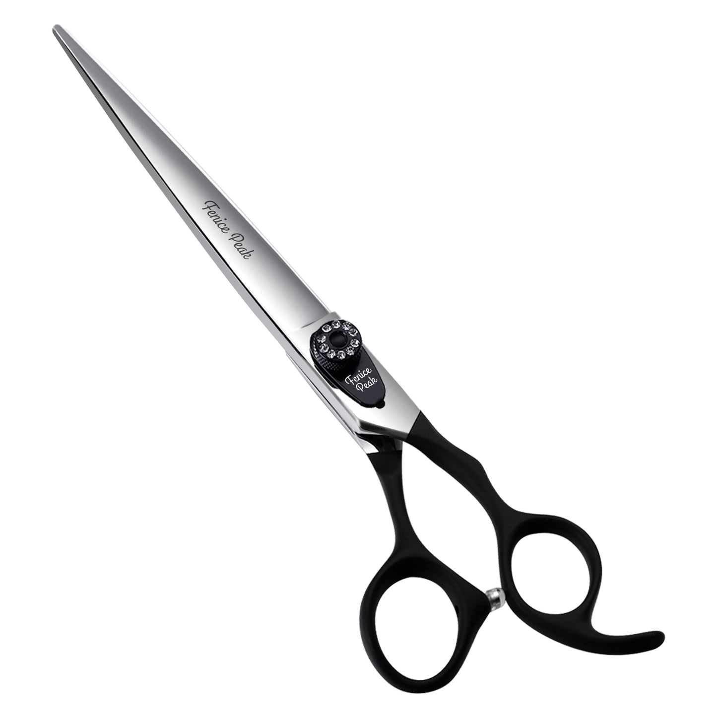 Black Dog Grooming Scissors & Sets, Straight, Curved, Thinner & Chunker, 7/7.5/8 Inch, Japanese 440C Steel