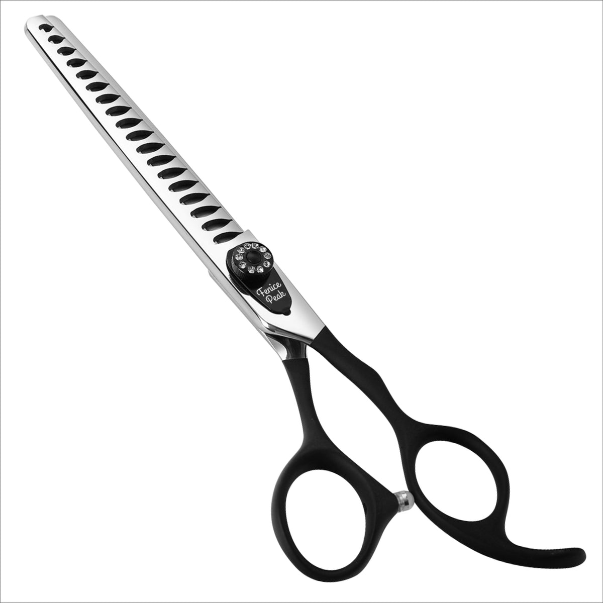 Black Dog Grooming Scissors & Sets, Straight, Curved, Thinner & Chunker, 7/7.5/8 Inch, Japanese 440C Steel
