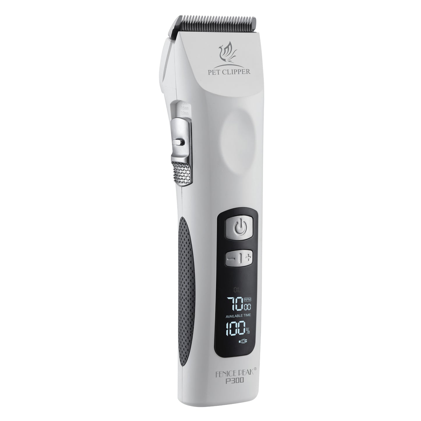 P300 Professional Dog Grooming Clipper & Replacement Blades, 17-Hour Runtime, 5-Speed Cordless Pet Trimmer