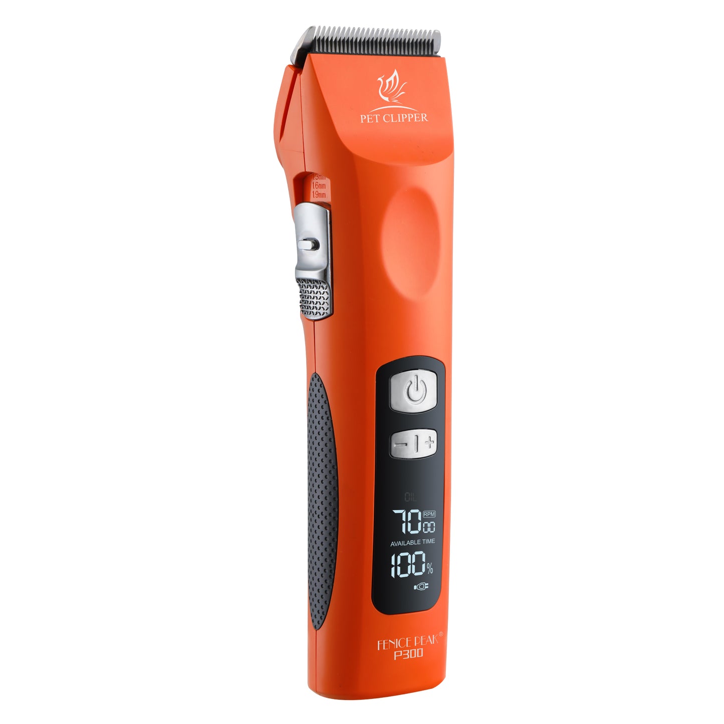 P300 Professional Dog Grooming Clipper & Replacement Blades, 17-Hour Runtime, 5-Speed Cordless Pet Trimmer
