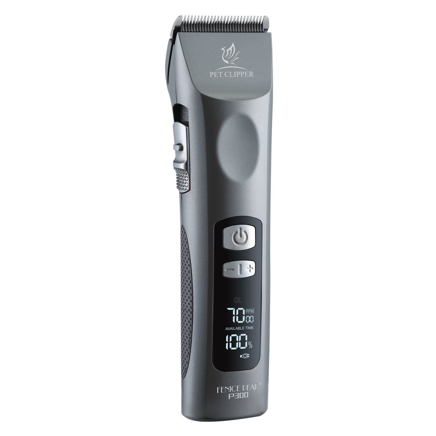 P300 Professional Dog Grooming Clipper & Replacement Blades, 17-Hour Runtime, 5-Speed Cordless Pet Trimmer