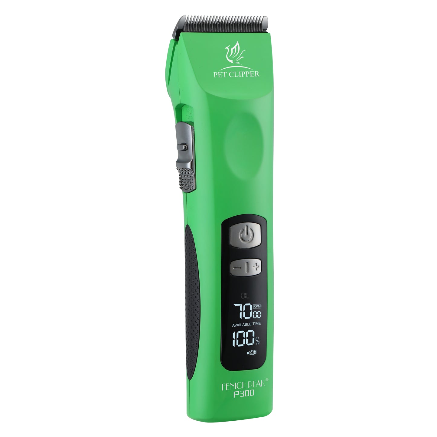 P300 Professional Dog Grooming Clipper & Replacement Blades, 17-Hour Runtime, 5-Speed Cordless Pet Trimmer